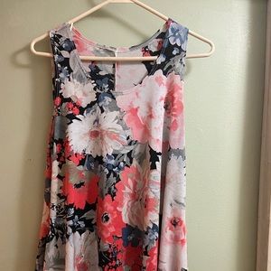 Jenny Boston short maxi dress size large
